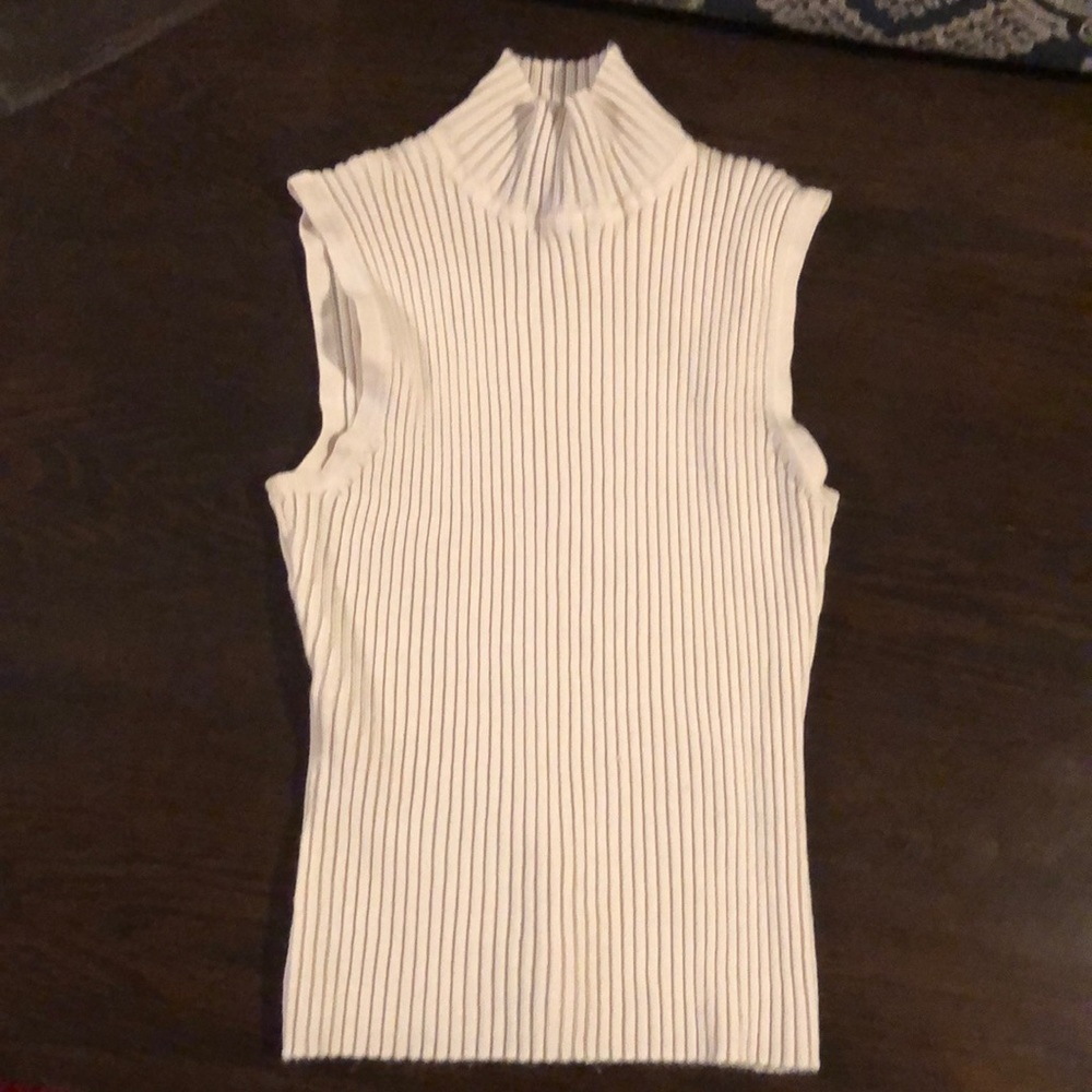 sleeveless turtleneck
